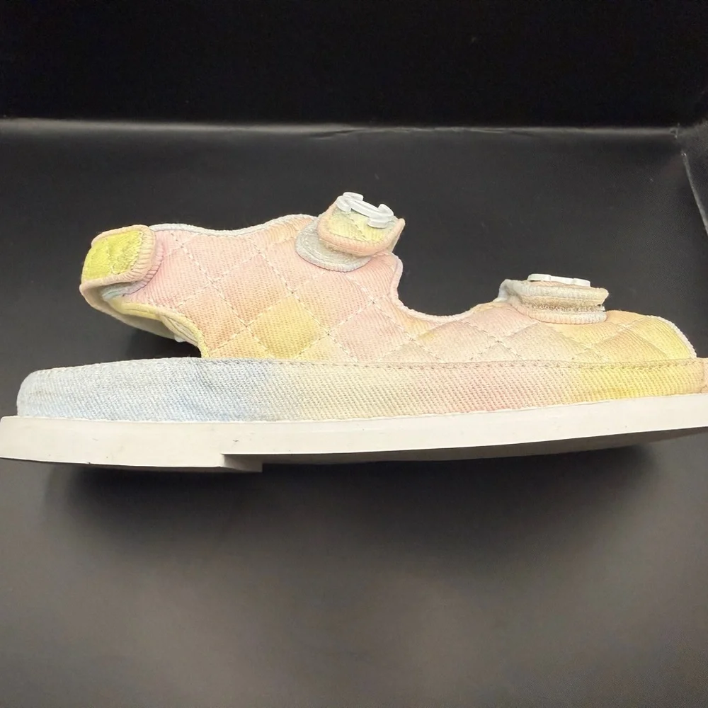 CHANEL pastel quilted